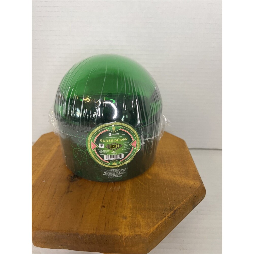 Wicked Elphaba Bubble Green Glass Decor Bulleye's Playground New & Sealed